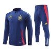 Spanje Trainings Sweatshirt Quarter-zip 2024-25 Blauwe - Heren